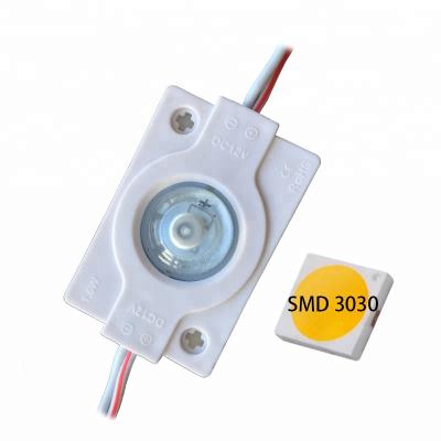 China Epistar 3030 High Power Sidelight Backlight Outdoor Led Module 1.5w Injection LED Modules 3030 With Lens for sale