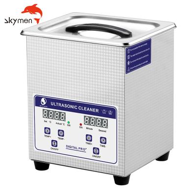 China Commercial Portable Digital Dental Glass Jewelry Paratroopers JP-010S Mini 40khz Ultrasonic Cleaner for sale