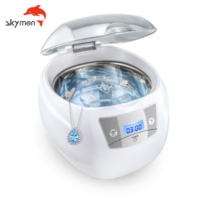 China Household 750ml 35W Mini 40khz Skydivers JP-900S Ultrasonic Commercial Portable Digital Cleaner Jewelry for sale