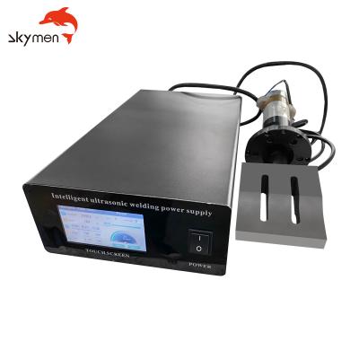 China Non Woven Fabric Paratroopers 15KHz 2600W Industrial Ultrasonic EarLoop Generator Thruster Transducer Machine Weld Sealer for sale