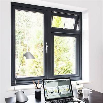 China American Market Hotsale Aluminum Lower Upper Fixed Screen Topwindow Australia Folding Windows Inward Opening Cheap Aluminum Awning Window for sale