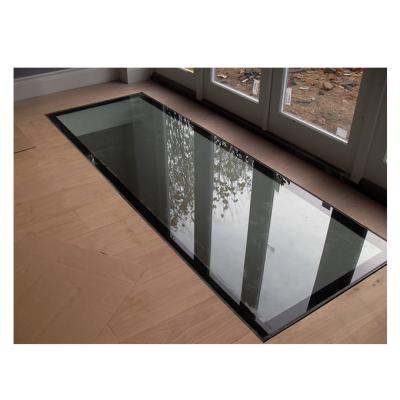 China Auto Residential Home Basement Skylight House Roof Glass Window Skyview Laminated Tubular Glass Skylight for sale