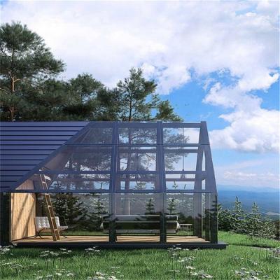 China Diy Modern Aluminum Roof Room Aluminum Garden Doors Modern Large Cheap Glass Companies House Conservative Manufacturers for sale