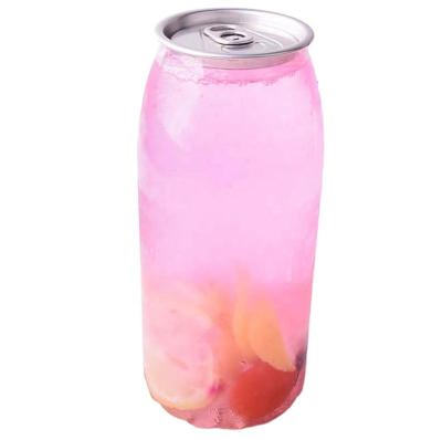 China Plastic Beverage Pet Bottles 500ml Empty Plastic Bottles With Lids 250ml 330ML 650ML 700ml 1000ml Cans for sale