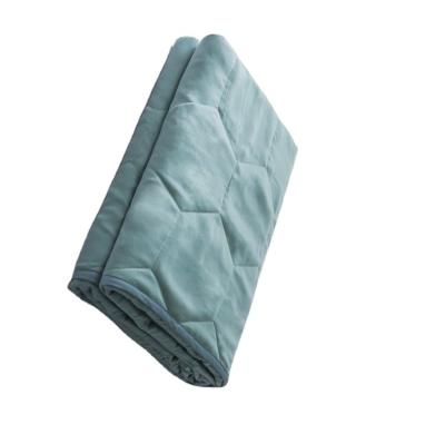 China Hot Selling Anti Dust Mites Cotton Release Heavy 100% Adult Weighted Blanket For Insomnia And High Intensity Anxious for sale