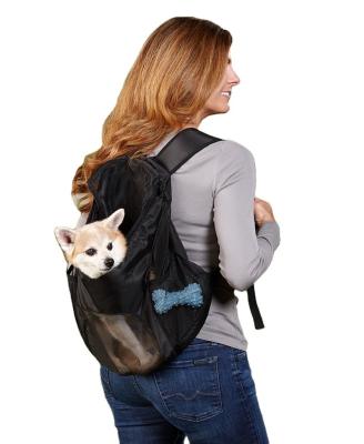 China High Quality Unisex Breathable Polyester Pet Travel Portable Backpacks for sale