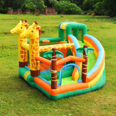 China 3-12years adults outdoor children commercial inflatable bouncy castle bouncer jumping combo prices with blower kids cartoon bouncy castle for sale