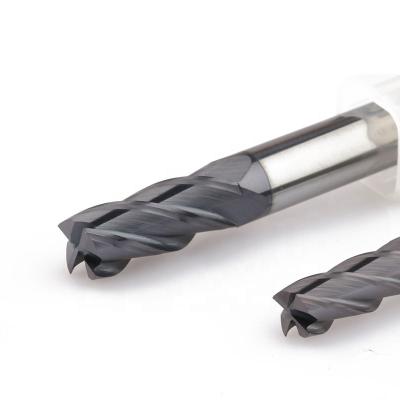 China 45 Carbon Steel Carbide End Mill Hrc Cutting Tool CNC Router Bits Solid Carbide Milling Cutter Mills Carbide Cnc Router Bits for sale