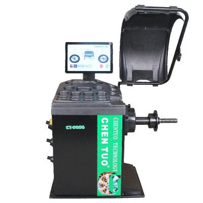 China Wheel Balance Auto Wheel Balance Machine Car Wheel Balancer Machine Computer Display for sale