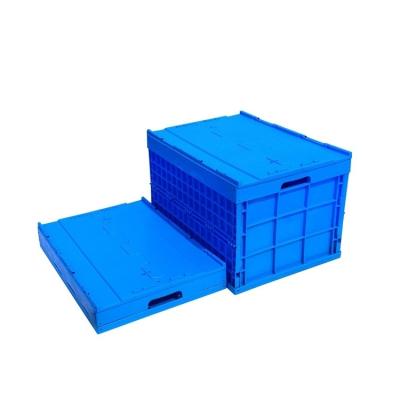 China Solid Space Saving Box Storage Box Plastic Container Stackable Mobile Logistic Turnover Box for sale