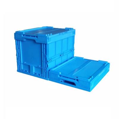 China Solid Box Folding Pplastic Storage Logistics Transport Stacking Plastic Logistics Turnover Box for sale