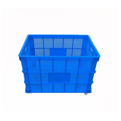 China Collapsible Collapsible Mesh Stackable Crate Box for Storage and Transport for sale