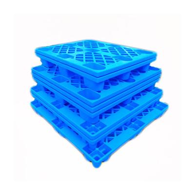 China Heavy Duty High Impact Blow Molding Plastic Pallet Stackable Plastic Pallet Big Strength for sale