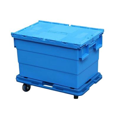 China Hot Selling Solid Box Plastic Crates Turnover Stackable Eu Standard Automobile Accessories Plastic Box for sale