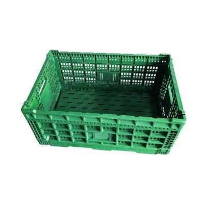 China Hot Sale Customized Foldable Strong Box Size Storage Fruit And Vegetable Basket / Crate for sale