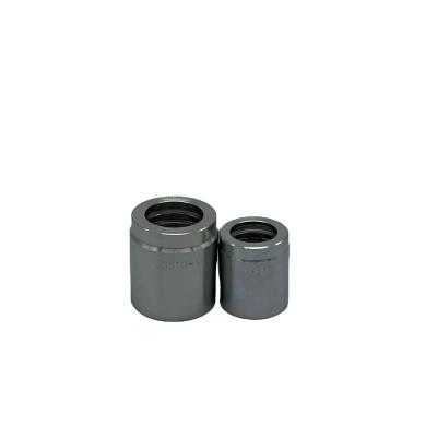 China Agricultural Hydraulic Fit And Construction Equipment And Machinery Carbon Steel Pipe Ferrule Galvanized SAE100R2AT/EN 853 2SN Pipe Fittings for sale