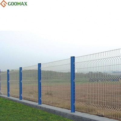 China Easily Assembled Poland Backyard Material Cheap Metal 3D Welded Wire Mesh Fence for sale