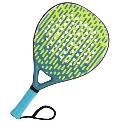 China Logo OEM Kohlenstofffaser Eva Kern Padel Tennis Schläger OEM Paddel Schläger von WOOWAVE zu verkaufen