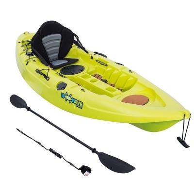 China LLDPE Material Single Fishing Kayak for Family Entertainment Load Capacity 130kgs/287lbs for sale