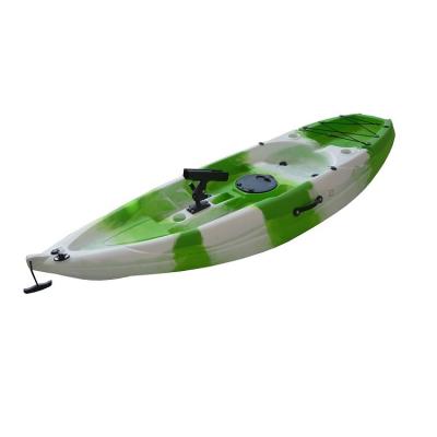 China 1 Paddler WOOWAVE Polyethylene Kayak Boat with Kayak Seats Bubble Film Plastic Bag for sale