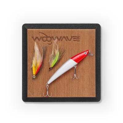 中国 5'*5' Brown WOOWAVE Waterproof Fishhook pad EVA Rubber Foam Anti-Slip Foam Pads Mat 販売のため