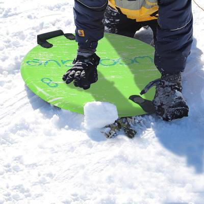 China Round 21'' Snow Scooter for Kids Customized Winter Sports Sledding EVA Foam Sleds for sale