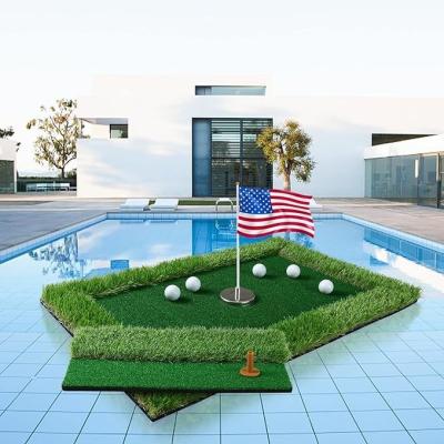 China Transform Your Pool into a Golf Course with Woowave EVA Floating Green Mat Game Set for sale