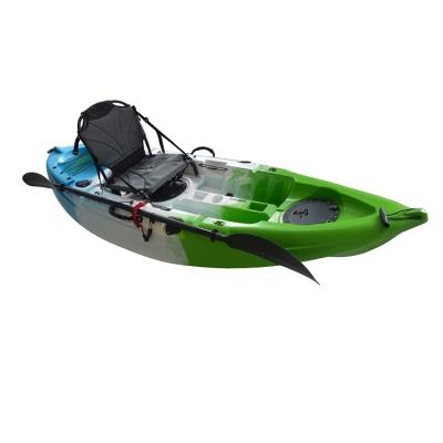 China 130kgs/287lbs Load Capacity Sea Ocean Kayak WOOWAVE CE Roto Molded Plastic Fishing Canoe for sale