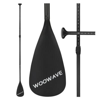 中国 軽量で調節可能なデザインの3パーツのWoowave アルミ製の充気式スープパドル 販売のため