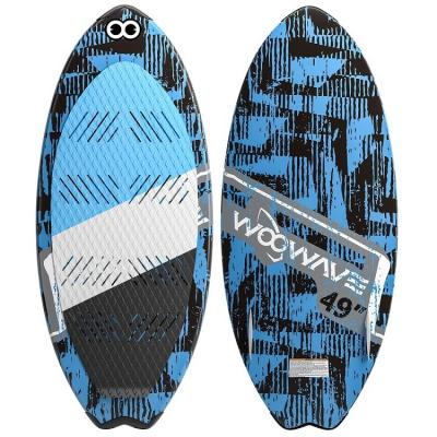 China OEM 49'' Wakesurf Board Glass Fiber Board for Unisex Applicable People 125.5*52cm for sale