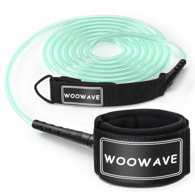 China 10FT 8mm Surfboard Leash Woowave en longitud 10 'para su tabla de surf en venta