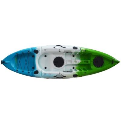 Chine 20kg/44lbs Kayak en PEPP en plastique Kayak 270*78*40cm 1 personne Bateau avec siège et pagaie à vendre