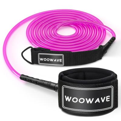 China 11ft Polyurethane Coil SUP Leash A melhor escolha para surf e paddle boarding à venda