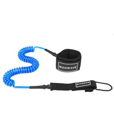 Chine Stand Up Paddle Board Surf Leash Droite/Cord Coil et 5,5 mm/7 mm/8 mm de diamètre à vendre