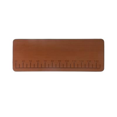 China Superior Marine Grade EVA Fishing Ruler Woowave Brown EVA Foam Custom Measure Fish Rulers for sale