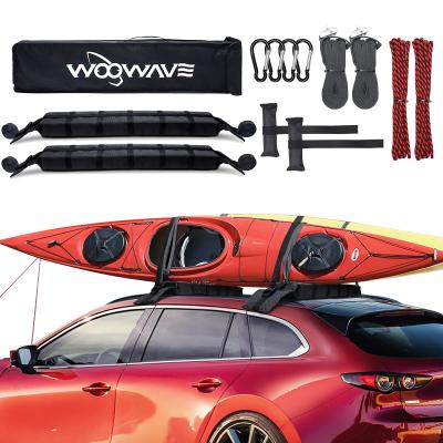 China Portable Bag Included Woven Lable Logo Soft Kayak Roof Rack for All Cars for sale