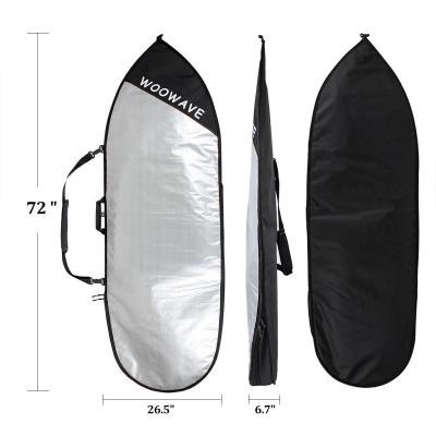 China Durable Woowave personalizado Longboard SUP Bolso de cubierta Bolso de carga con 1,51kg de peso ligero en venta