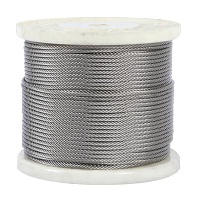 China Construction Steel Wire Rope 7*7 10-60 Mm Multi Wire Cable Steel Rope Galvanized Steel Rope Wire for sale