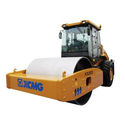 China Retail 20 Ton Full Hydraulic System Road Roller Single Drum Compactor Xs203 Used Road Roller for sale