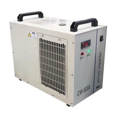 China Hotels Competitive Price Iron Cuboid Heavy Mirror 100w Laser Tube Bng Lounging CO2 Industrial Water Chiller en venta