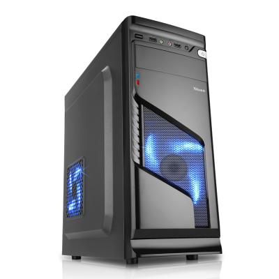 China NEW SAMA E02 Desktop Computer Case ATX Desktop ITX Case With Strong Cooling High Quality With 5.25 ODD Bay USB3.0 Cable for sale