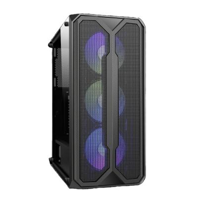 China With Side Panel Window SAMA USB3.0 ATX Computer Case Tempered Glass Computer Cases Towers gabinete PC for sale