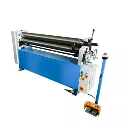 China Steel Plate Bending Electric Sliding Rolling Machine 1500mm*3.5mm Metal Plate Rolling Machine For Carbon Steel Aluminum Copper for sale