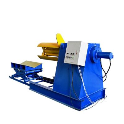 China Industrial profile 5T used hydraulic full automatic decoiler for sale