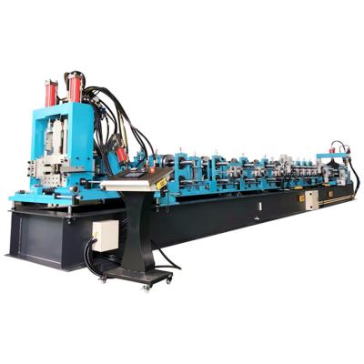 China Automatic Factory CZ Purlin Profile Light Gauge Steel Frame Roll Forming Machine for sale