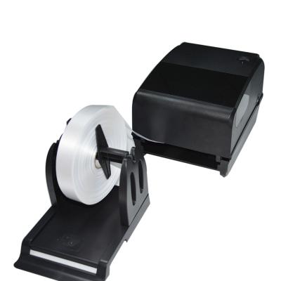 China Newest 300dpi black and white 4 inch wash care fabric label tape printer for apparel imel printer HCC-3064TA en venta