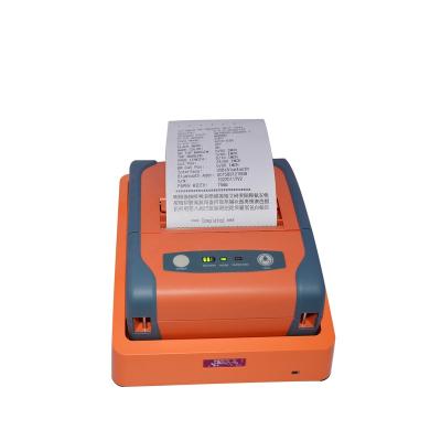 China Orange 24 Pin 76mm Small Android Handheld Battery Powered Portable BT Mobile Dot Matrix Printer HPP-76D en venta