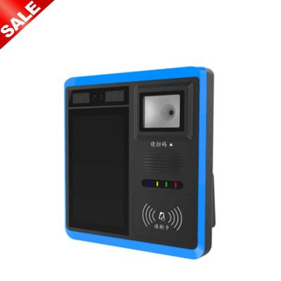 China Real Time Clock Android 9.0 2D QR Barcode Scanner Bus Tagging Validator Machine Android Bus Payment Validator P18-Q Te koop