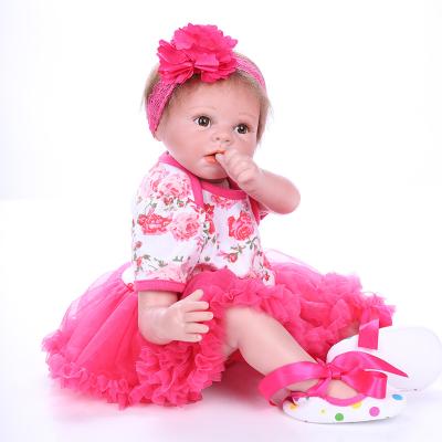 China High Quality Gifts Handmade Silicone Baby Dolls Toys For Kid Friend Toy 024 for sale