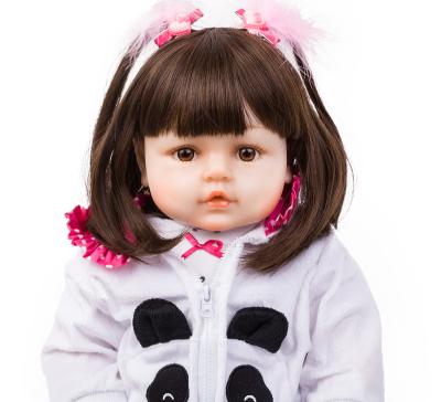 China Beautiful 24 Inch Reborn Newborn Real Baby Dolls Soft Toy Maker On Sale for sale